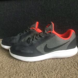 Grey & Orange Nike’s